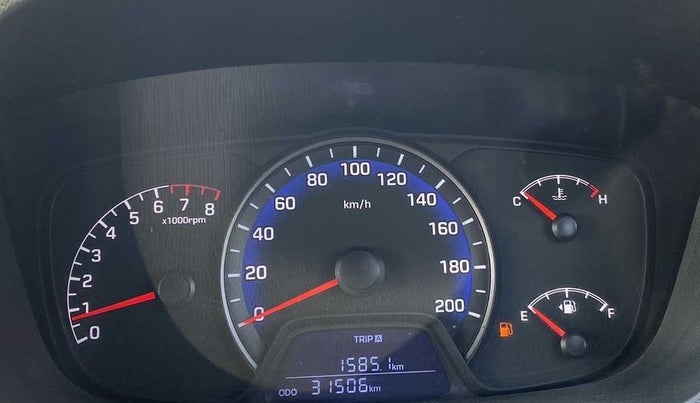 2019 Hyundai Xcent E, Petrol, Manual, 31,483 km, Odometer Image
