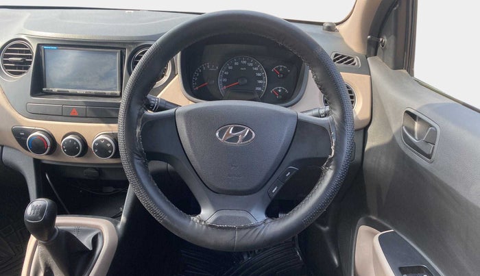 2019 Hyundai Xcent E, Petrol, Manual, 31,483 km, Steering Wheel Close Up