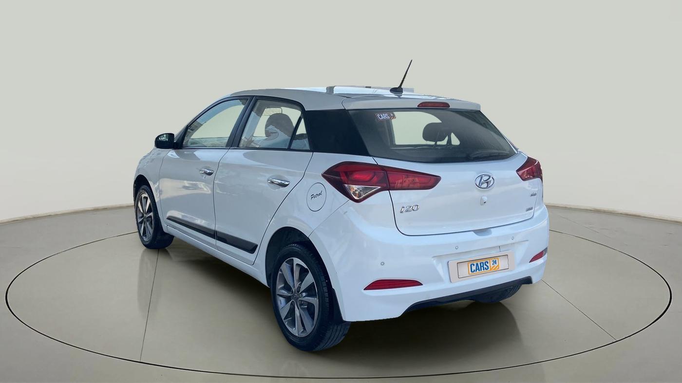 2017 Hyundai Elite i20 ASTA 1.2 (O), Petrol, Manual, 42,348 km, Left Back Diagonal