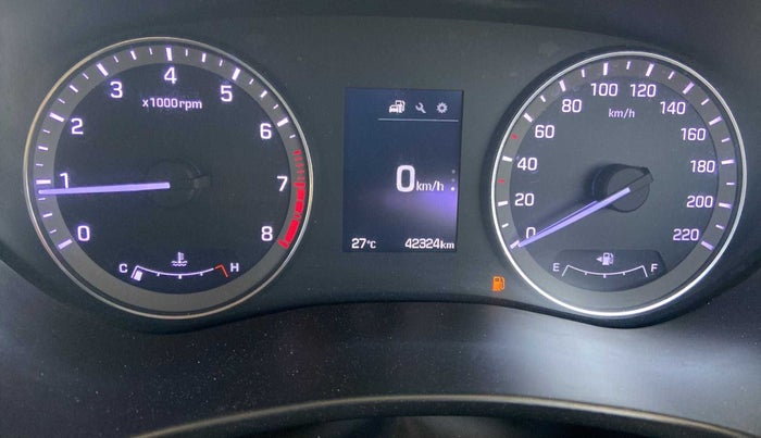 2017 Hyundai Elite i20 ASTA 1.2 (O), Petrol, Manual, 42,348 km, Odometer Image