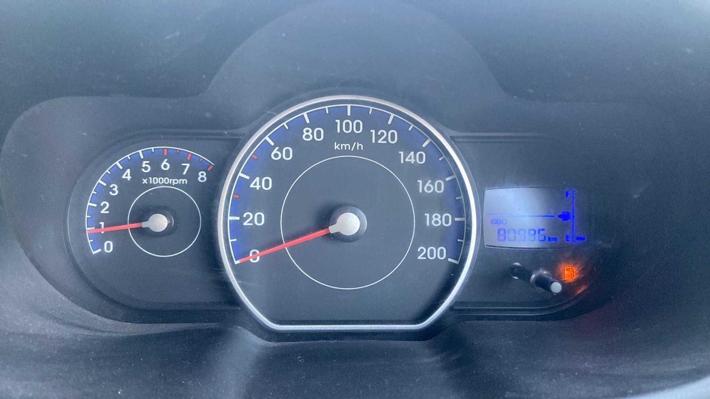 2014 Hyundai i10 MAGNA 1.1, Petrol, Manual, 80,965 km, Odometer Image