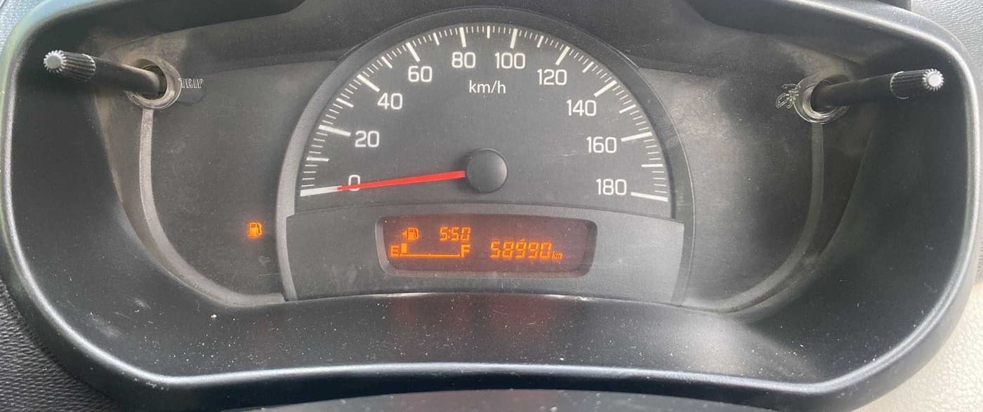 2014 Maruti Celerio LXI, Petrol, Manual, 58,986 km, Odometer Image