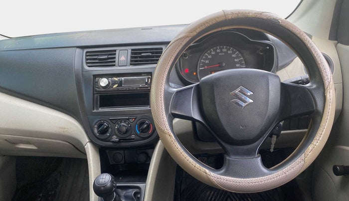 2014 Maruti Celerio LXI, Petrol, Manual, 58,986 km, Steering Wheel Close Up