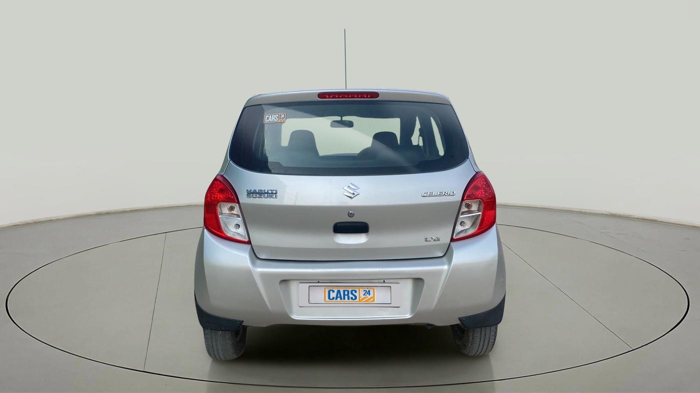 2014 Maruti Celerio LXI, Petrol, Manual, 58,986 km, Back/Rear