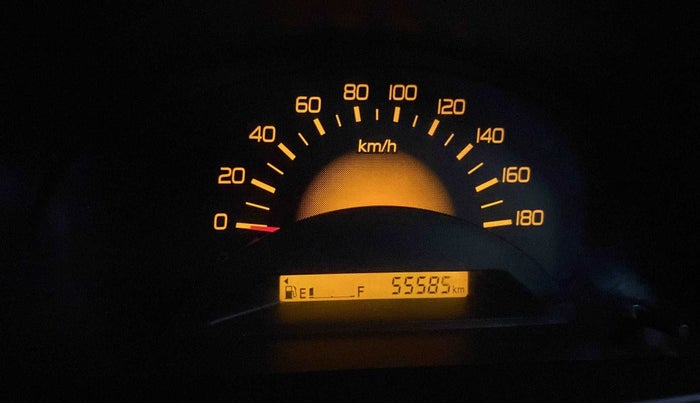 2016 Maruti Wagon R 1.0 LXI, Petrol, Manual, 55,623 km, Odometer Image