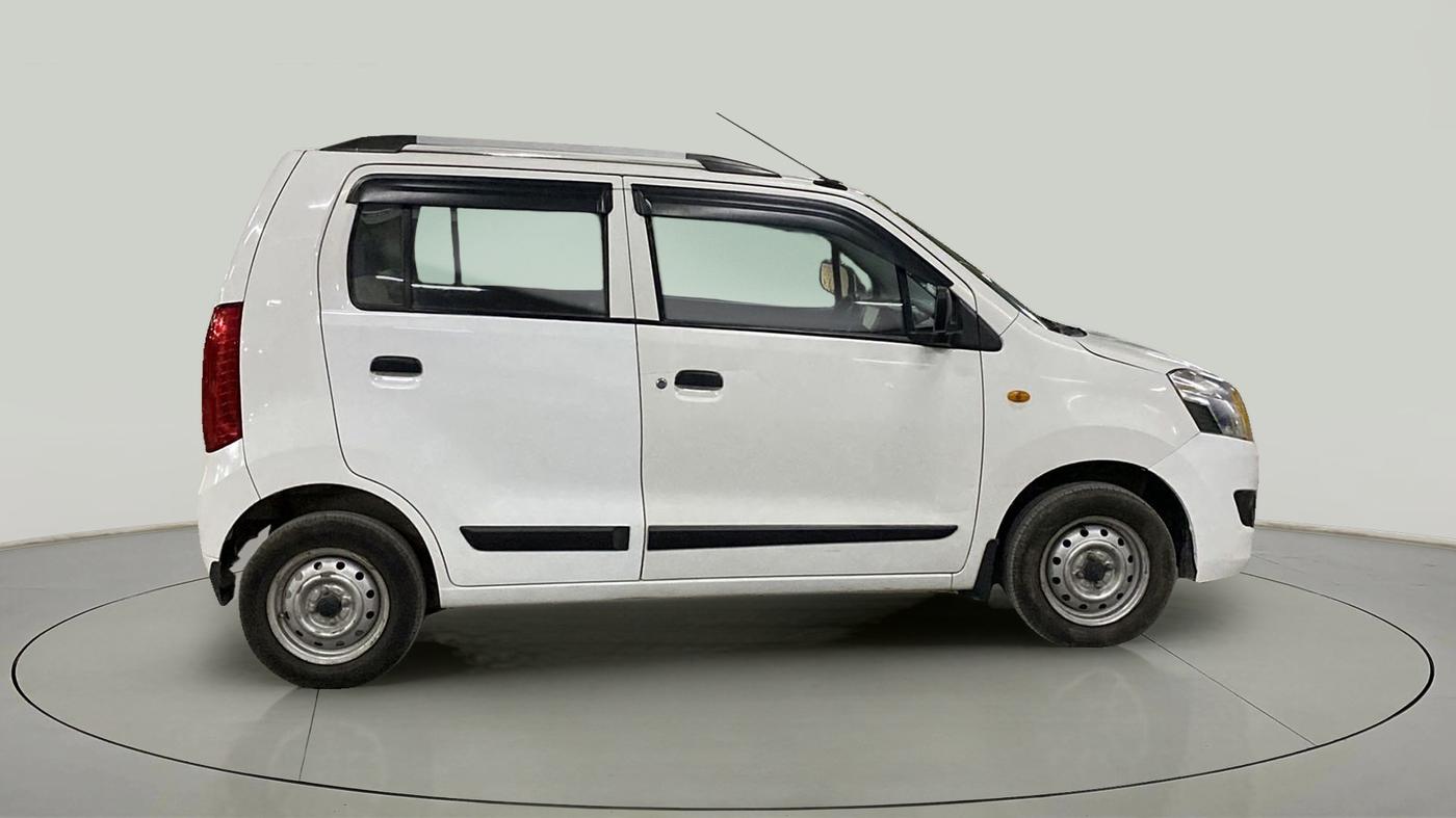 2016 Maruti Wagon R 1.0 LXI, Petrol, Manual, 55,623 km, Right Side View