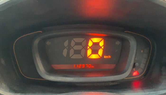 2017 Renault Kwid CLIMBER 1.0, Petrol, Manual, 1,12,993 km, Odometer Image