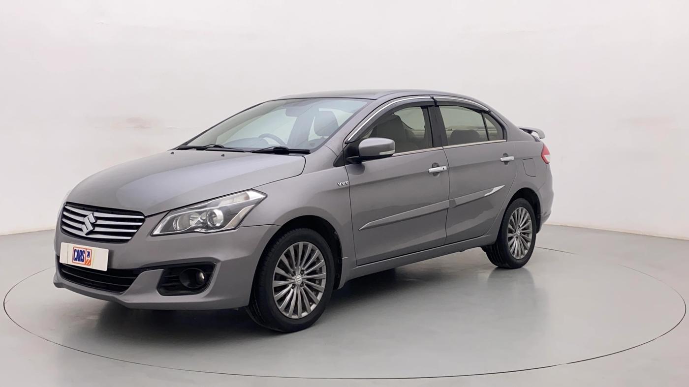 2017 Maruti Ciaz ZXI+, Petrol, Manual, 72,070 km, Left Front Diagonal