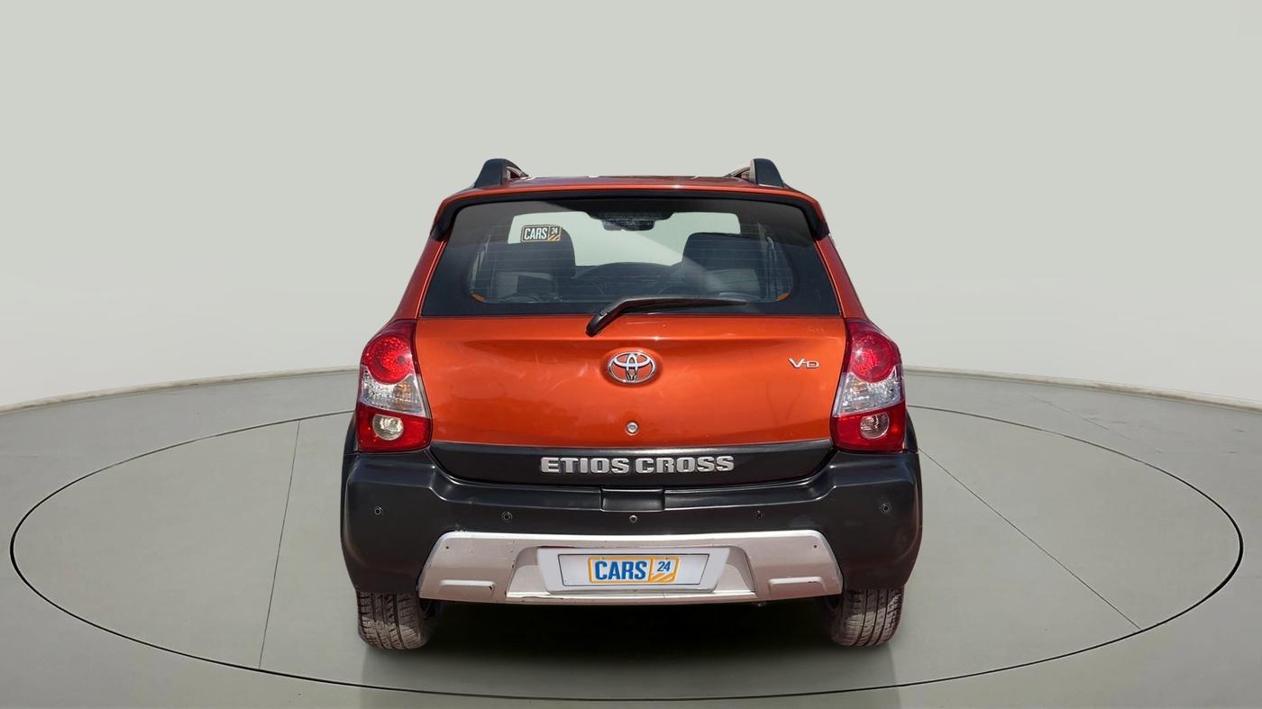 2015 Toyota Etios CROSS 1.4 VD, Diesel, Manual, 81,919 km, Back/Rear