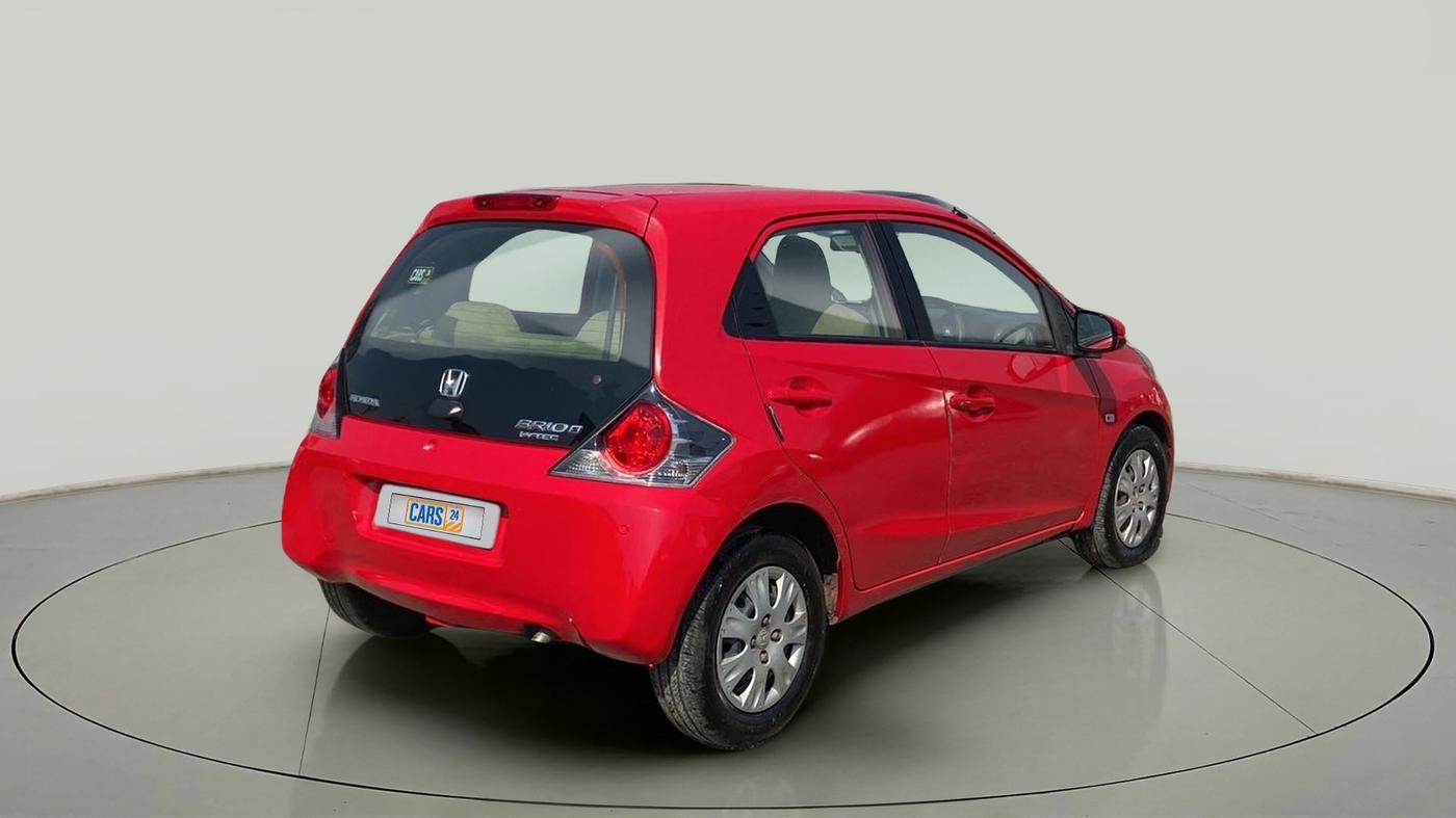 2014 Honda Brio S MT, Petrol, Manual, 63,468 km, Right Back Diagonal