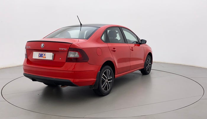 2018 Skoda Rapid STYLE 1.6 MPI AT, Petrol, Automatic, 11,298 km, Right Back Diagonal