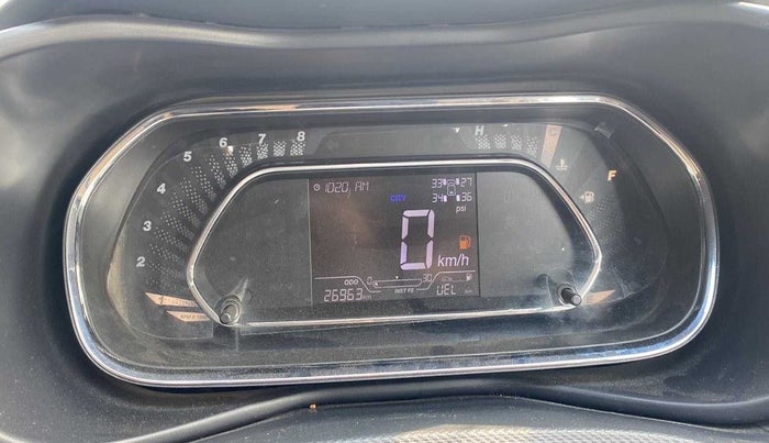 2020 Tata NEXON XZ PLUS (O) PETROL DUAL TONE, Petrol, Manual, 27,058 km, Odometer Image