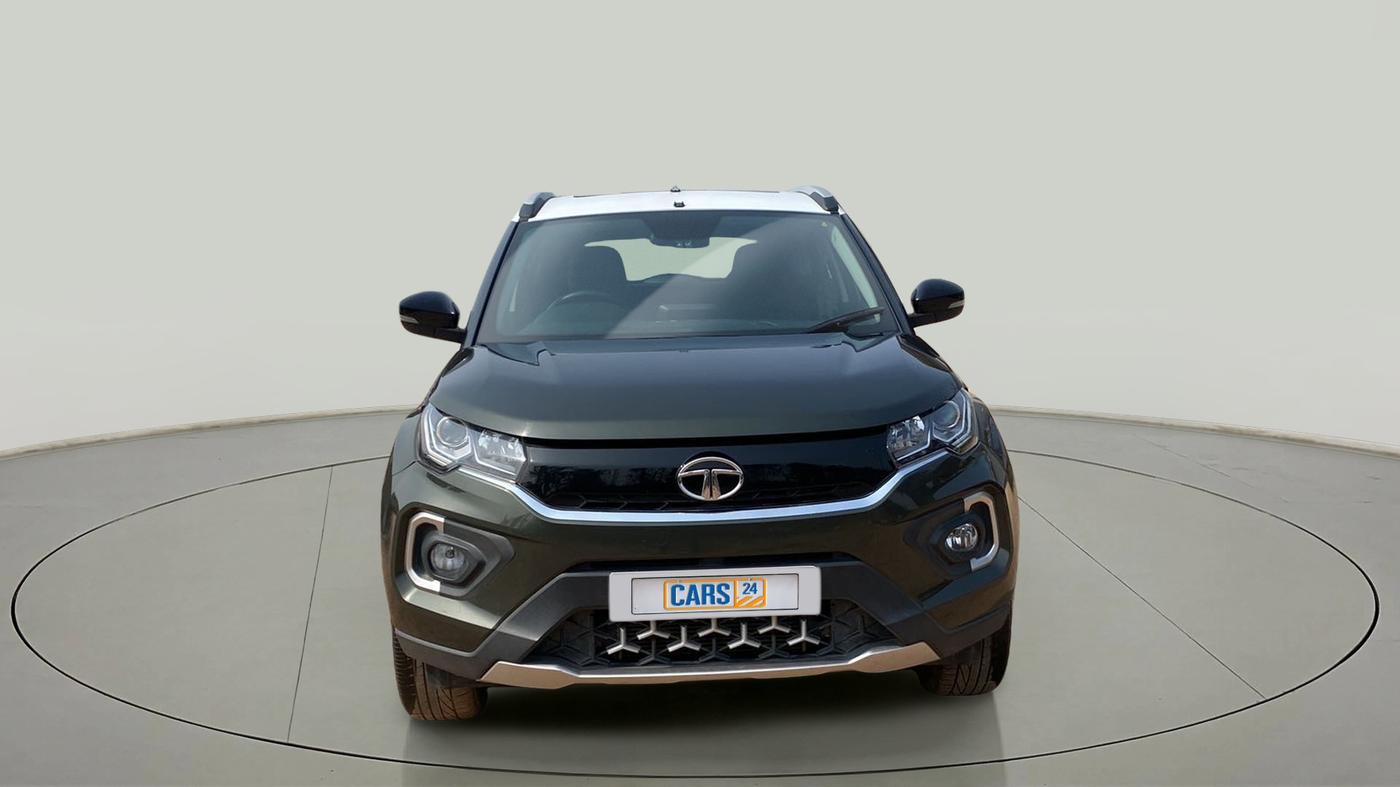 2020 Tata NEXON XZ PLUS (O) PETROL DUAL TONE, Petrol, Manual, 27,058 km, Front
