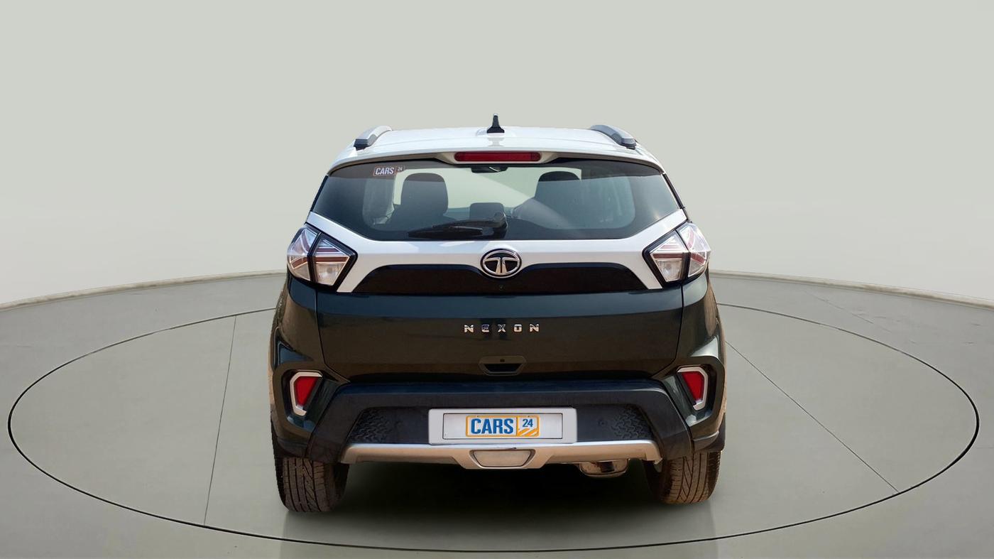 2020 Tata NEXON XZ PLUS (O) PETROL DUAL TONE, Petrol, Manual, 27,058 km, Back/Rear