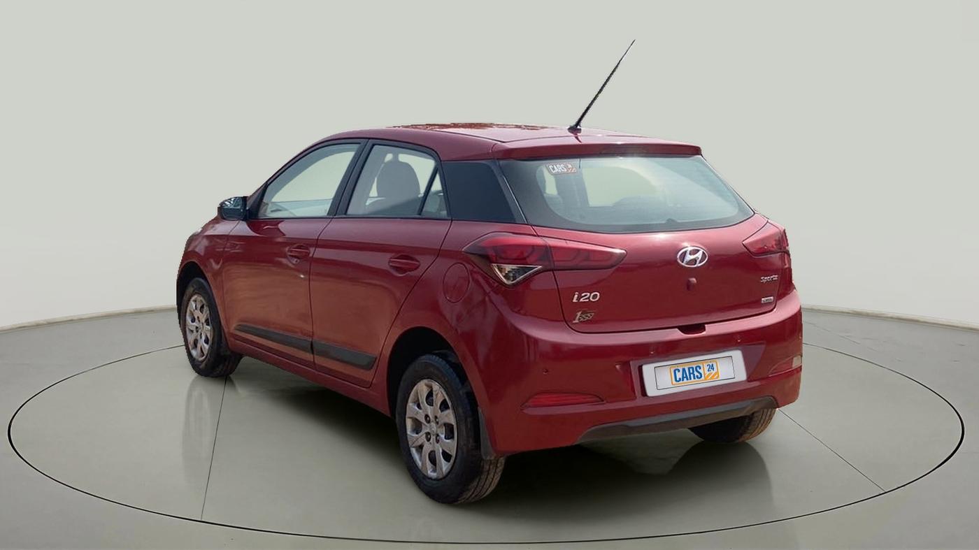 2015 Hyundai Elite i20 SPORTZ 1.4 CRDI, Diesel, Manual, 88,372 km, Left Back Diagonal