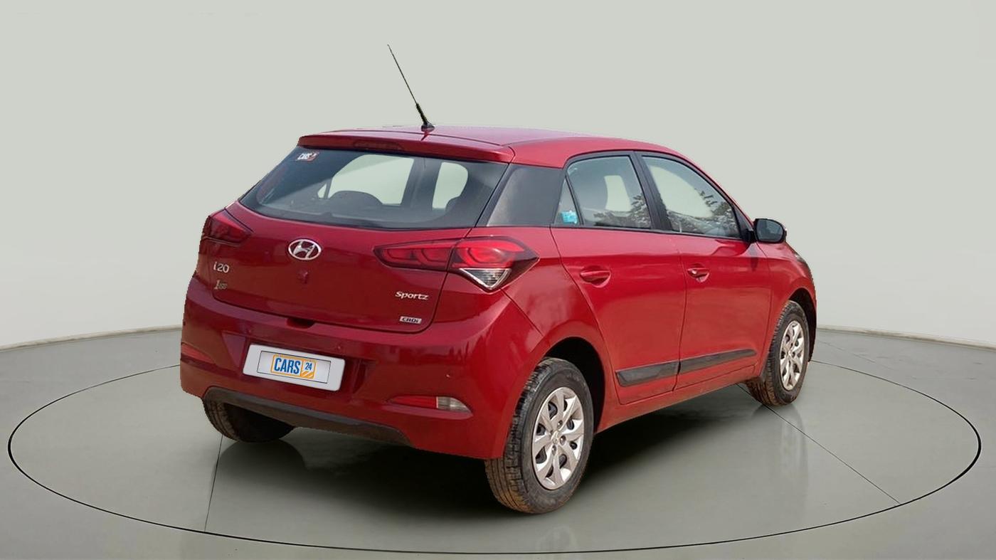 2015 Hyundai Elite i20 SPORTZ 1.4 CRDI, Diesel, Manual, 88,372 km, Right Back Diagonal