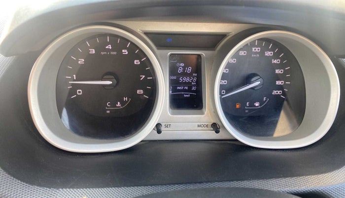 2017 Tata Tiago XZ PETROL, Petrol, Manual, 59,855 km, Odometer Image
