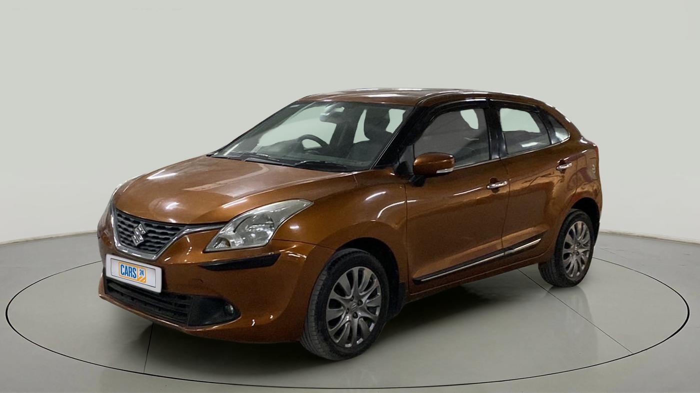 2017 Maruti Baleno ZETA CVT PETROL 1.2, Petrol, Automatic, 68,794 km, Left Front Diagonal