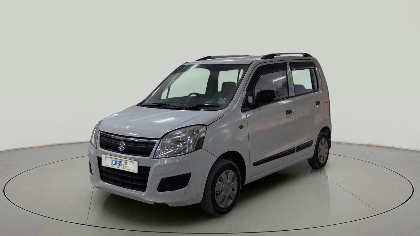 2015 Maruti Wagon R 1.0 LXI, CNG, Manual, 1,14,960 km, Left Front Diagonal