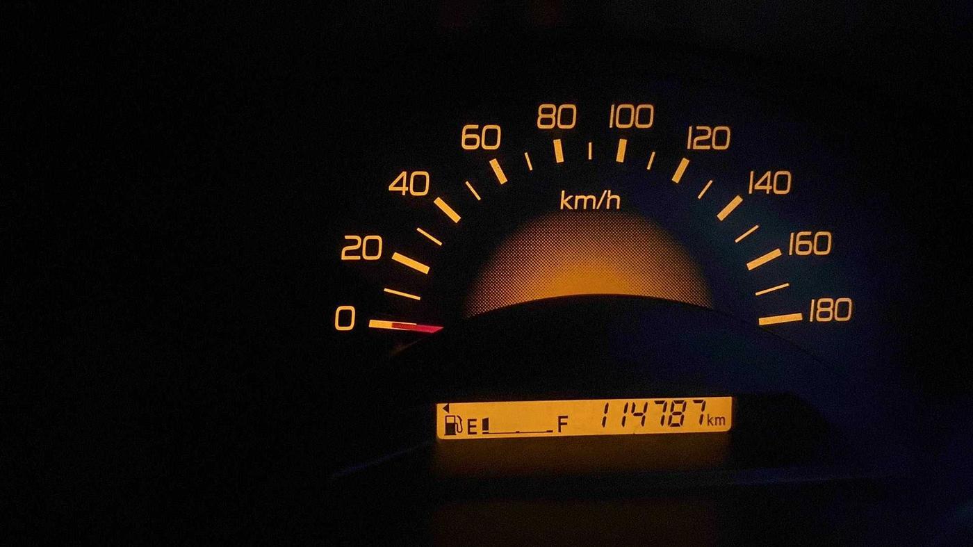 2015 Maruti Wagon R 1.0 LXI, CNG, Manual, 1,14,960 km, Odometer Image