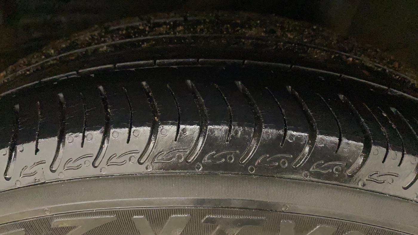 2022 Honda Amaze 1.2L I-VTEC VX CVT, Petrol, Automatic, 40,028 km, Left Rear Tyre Tread