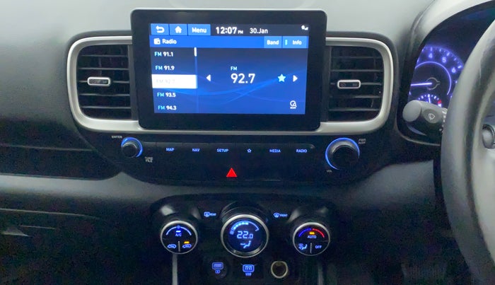 2019 Hyundai VENUE SX PLUS 1.0 TURBO DCT, Petrol, Automatic, 97,504 km, Air Conditioner