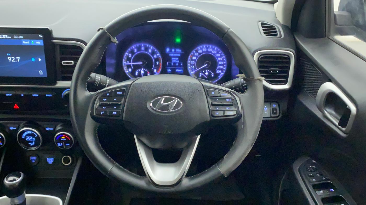 2019 Hyundai VENUE SX PLUS 1.0 TURBO DCT, Petrol, Automatic, 97,504 km, Steering Wheel Close Up