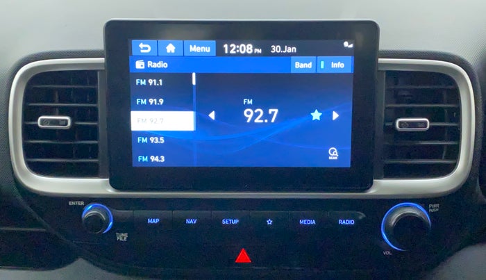 2019 Hyundai VENUE SX PLUS 1.0 TURBO DCT, Petrol, Automatic, 97,504 km, Infotainment System