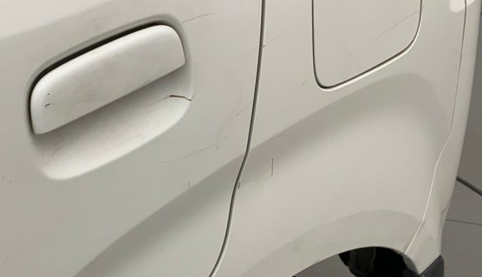 2019 Maruti New Wagon-R VXI 1.2, Petrol, Manual, 73,728 km, Left quarter panel - Minor scratches