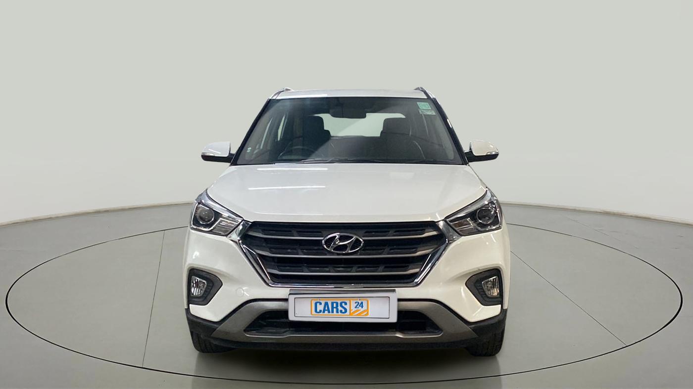 2019 Hyundai Creta SX AT 1.6 PETROL, Petrol, Automatic, 24,827 km, Front
