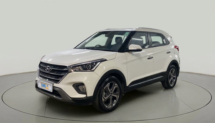 2019 Hyundai Creta SX AT 1.6 PETROL, Petrol, Automatic, 24,827 km, Left Front Diagonal