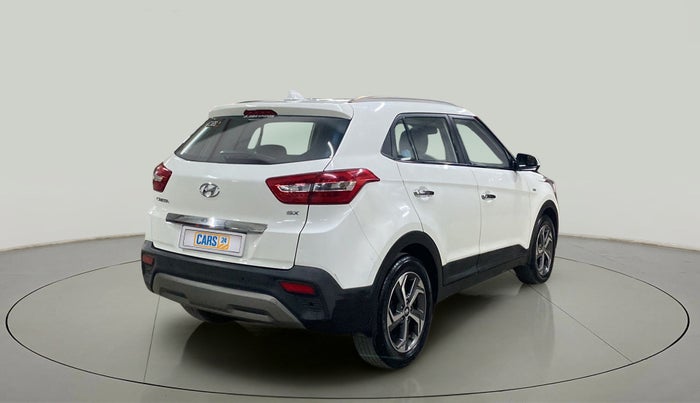 2019 Hyundai Creta SX AT 1.6 PETROL, Petrol, Automatic, 24,827 km, Right Back Diagonal
