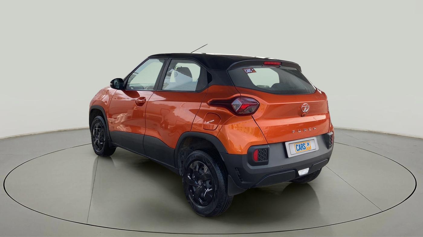 2022 Tata PUNCH ADVENTURE AMT, Petrol, Automatic, 11,890 km, Left Back Diagonal
