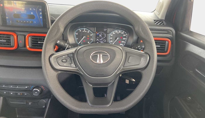 2022 Tata PUNCH ADVENTURE AMT, Petrol, Automatic, 11,890 km, Steering Wheel Close Up