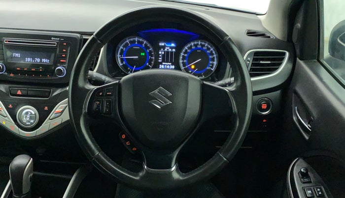 2018 Maruti Baleno ZETA CVT PETROL 1.2, Petrol, Automatic, 30,728 km, Steering Wheel Close Up