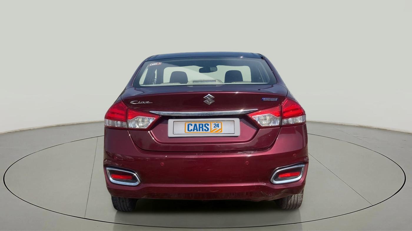 2019 Maruti Ciaz ALPHA DIESEL 1.5, Diesel, Manual, 39,863 km, Back/Rear