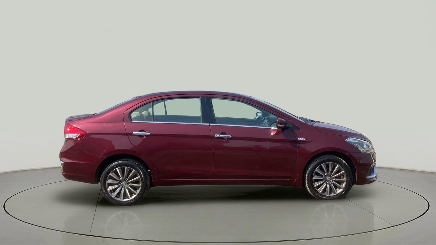 2019 Maruti Ciaz ALPHA DIESEL 1.5, Diesel, Manual, 39,863 km, Right Side View