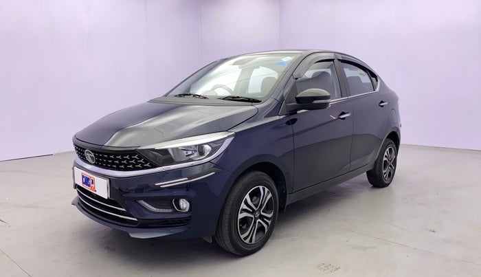 2022 Tata TIGOR XZ PLUS CNG, CNG, Manual, 23,015 km, Left Front Diagonal