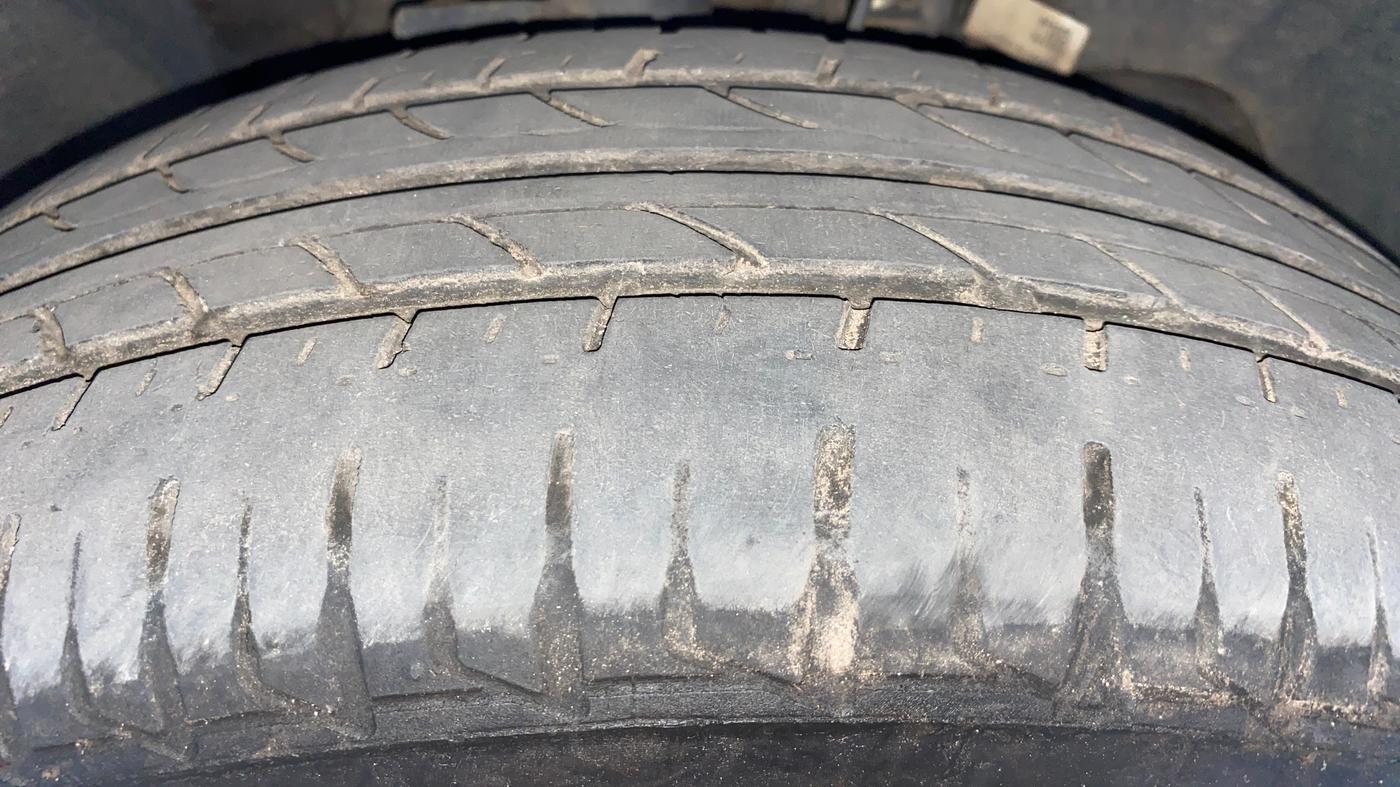 2022 Tata TIGOR XZ PLUS CNG, CNG, Manual, 23,015 km, Right Front Tyre Tread