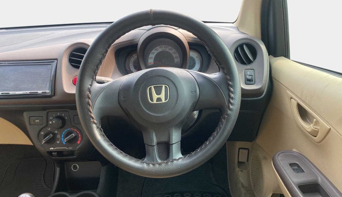 2013 Honda Brio S MT, Petrol, Manual, 86,363 km, Steering Wheel Close Up