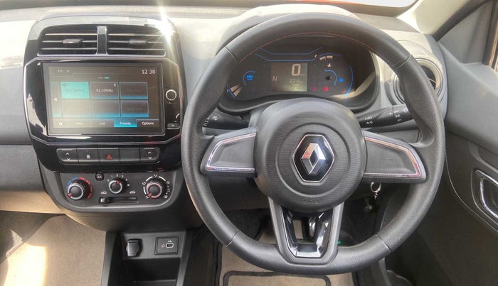 2020 Renault Kwid RXT 1.0 AMT, Petrol, Automatic, 12,314 km, Steering Wheel Close Up