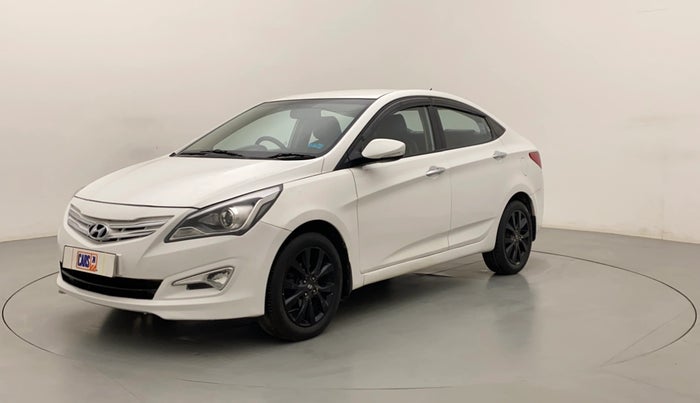 2015 Hyundai Verna FLUIDIC 4S 1.6 VTVT S(O), Petrol, Manual, 35,276 km, Left Front Diagonal