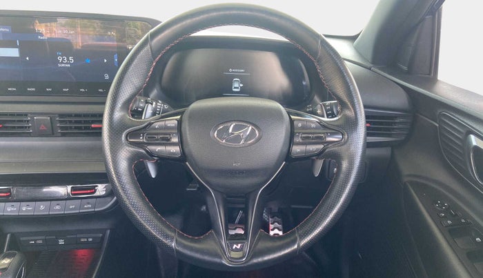 2021 Hyundai NEW I20 N LINE N8 1.0 TURBO GDI DCT DUAL TONE, Petrol, Automatic, 29,333 km, Steering Wheel Close Up
