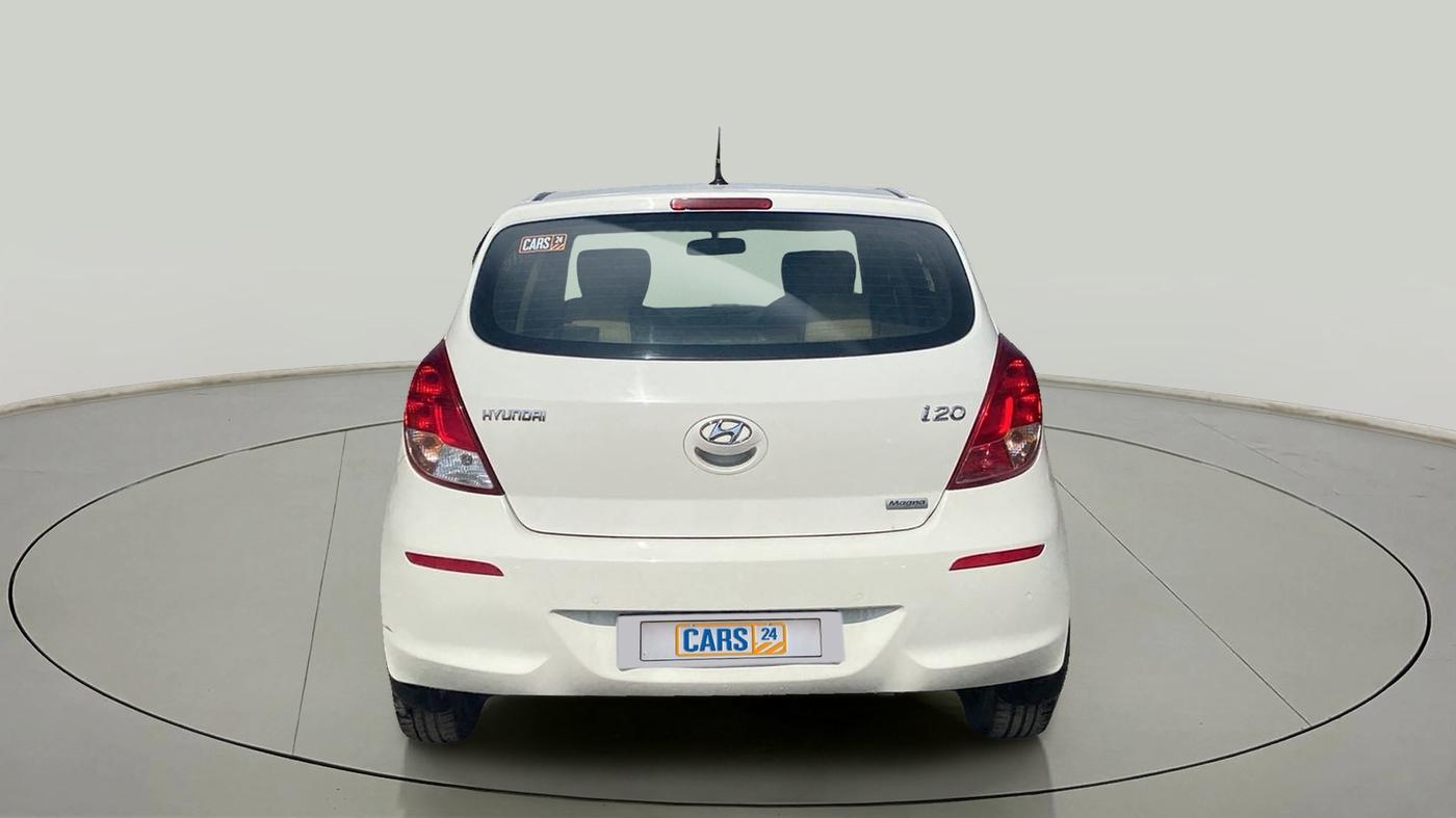 2012 Hyundai i20 MAGNA (O) 1.2, CNG, Manual, 66,217 km, Back/Rear