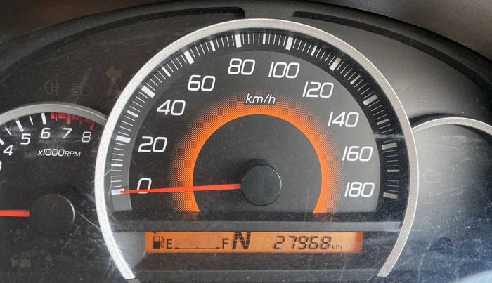 2016 Maruti Wagon R 1.0 VXI AMT, Petrol, Automatic, 28,016 km, Odometer Image