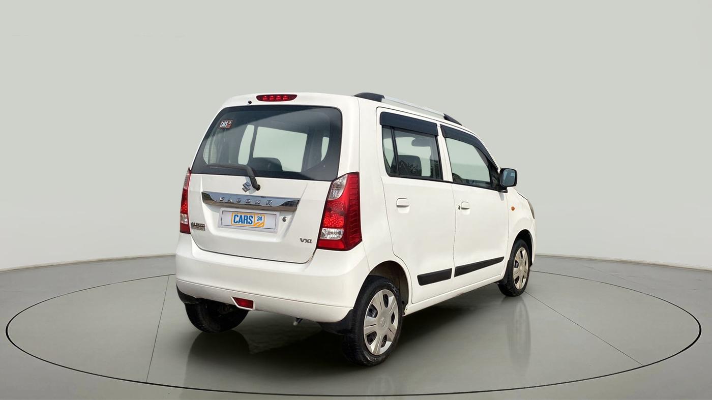 2016 Maruti Wagon R 1.0 VXI AMT, Petrol, Automatic, 28,016 km, Right Back Diagonal