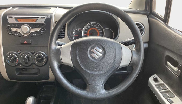 2016 Maruti Wagon R 1.0 VXI AMT, Petrol, Automatic, 28,016 km, Steering Wheel Close Up