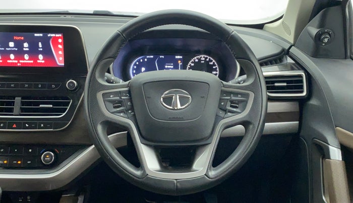2021 Tata Harrier XZA PLUS 2.0L, Diesel, Automatic, 10,572 km, Steering Wheel Close Up