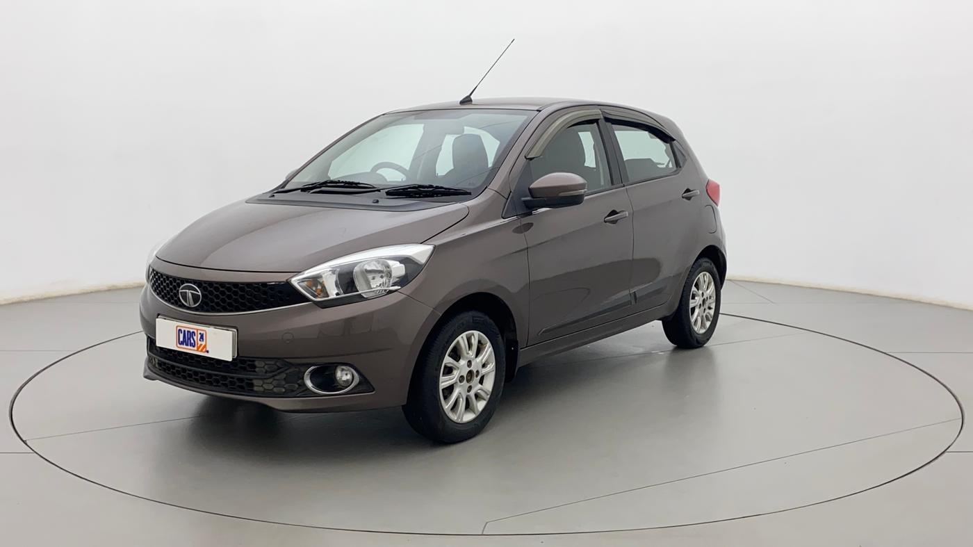 2017 Tata Tiago XZA PETROL, Petrol, Automatic, 80,364 km, Left Front Diagonal