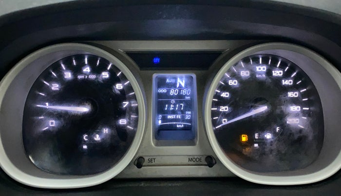 2017 Tata Tiago XZA PETROL, Petrol, Automatic, 80,364 km, Odometer Image